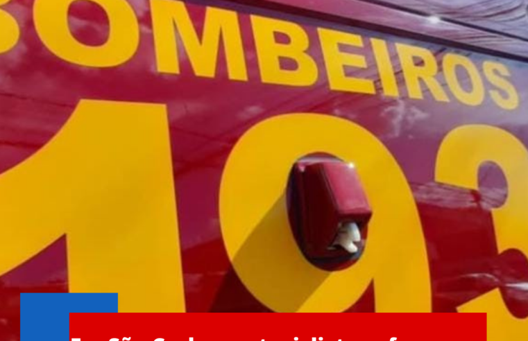 Em São Carlos motociclista sofre queda ao desviar se de um veículo