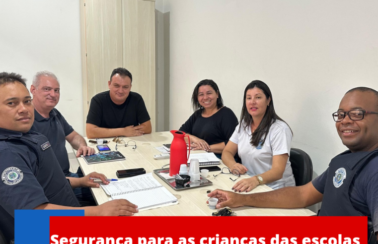 Segurança para as crianças das escolas municipais de Ibaté é definida em reunião