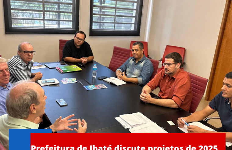Prefeitura de Ibaté discute projetos de 2025 com Sebrae, Sincomércio e Sesc