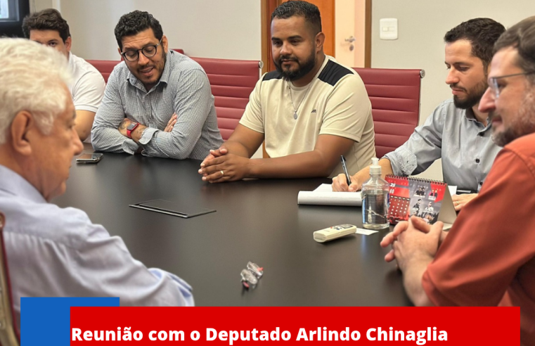 Reunião com o Deputado Arlindo Chinaglia reafirma compromisso com Ibaté e abre caminho para parcerias com o Governo Federal