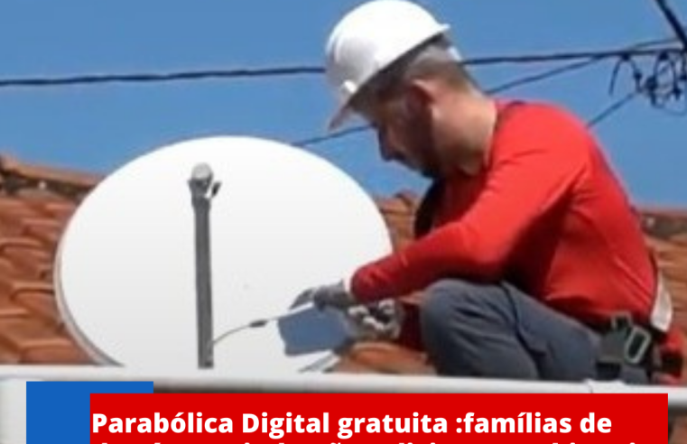 Parabólica digital gratuita: famílias de Ibaté que ainda não solicitaram o kit; veja como pedir