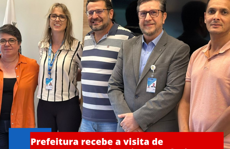 Prefeitura recebe a visita de representantes da Caixa Econômica Federal