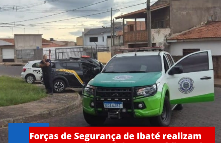 Forças de segurança de Ibaté realizam nova operação e adolescente é flagrado com drogas no Icaraí