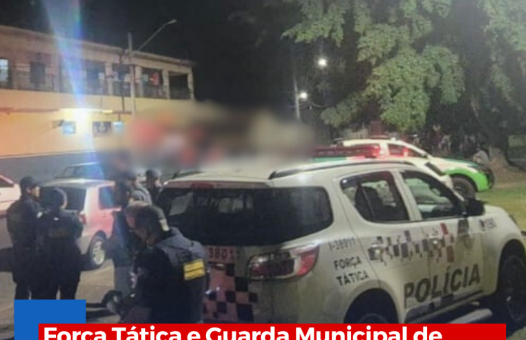 Força Tática e Guarda Municipal de Ibaté intensificam operação no Jardim Cruzado