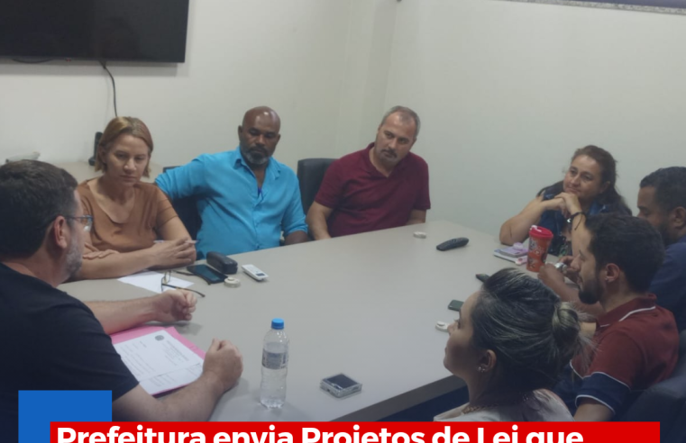 Prefeitura envia Projetos de Lei que beneficiam entidades filantrópicas e o funcionalismo público