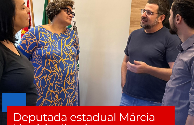 Deputada estadual Márcia Lia visita Ibaté