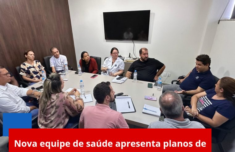 Nova equipe de Saúde apresenta planos de trabalho aos vereadores de Ibaté