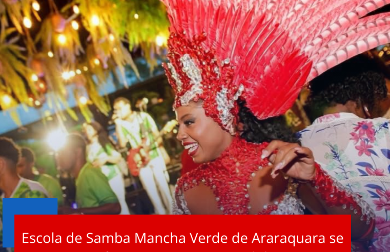 Escola de Samba Mancha Verde de Araraquara se apresentará no Esquenta Carnaval do GREI em Ibaté