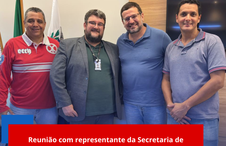 Reunião com representante da Secretaria de Desenvolvimento Econômico do Estado estabelece parcerias para beneficiar Ibaté