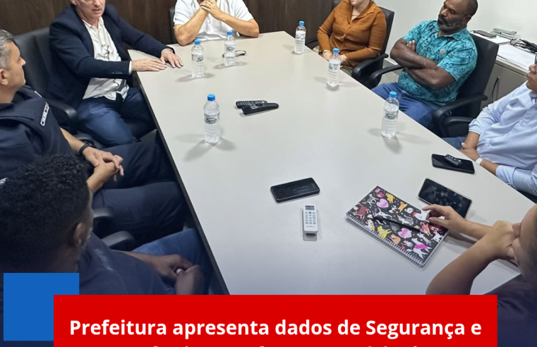 Prefeitura apresenta dados de Segurança e Trânsito na Câmara Municipal