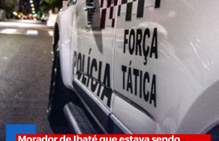 Morador de Ibaté que estava sendo procurado por roubo e tráfico é preso pela Força Tática em São Carlos
