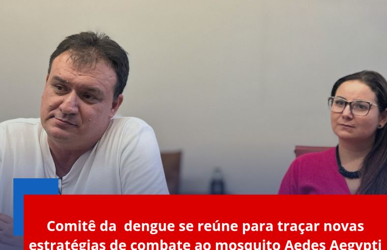 Comitê da dengue se reúne para traçar novas estratégias de combate ao mosquito Aedes Aegypti
