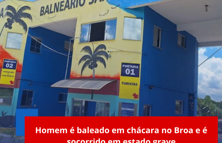 Homem é baleado em chácara no Broa e é socorrido em estado grave