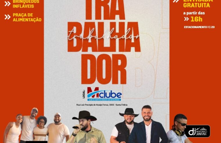 🎉 Tá chegando…CONTAGEM REGRESSIVA🎉Em comemoração ao Dia do Trabalhador, celebrado em 1º de Maio, a Intersindical, junto com o Sindicato dos Metalúrgicos de São Carlos e Ibaté, está preparando uma super festa aberta a toda a população!