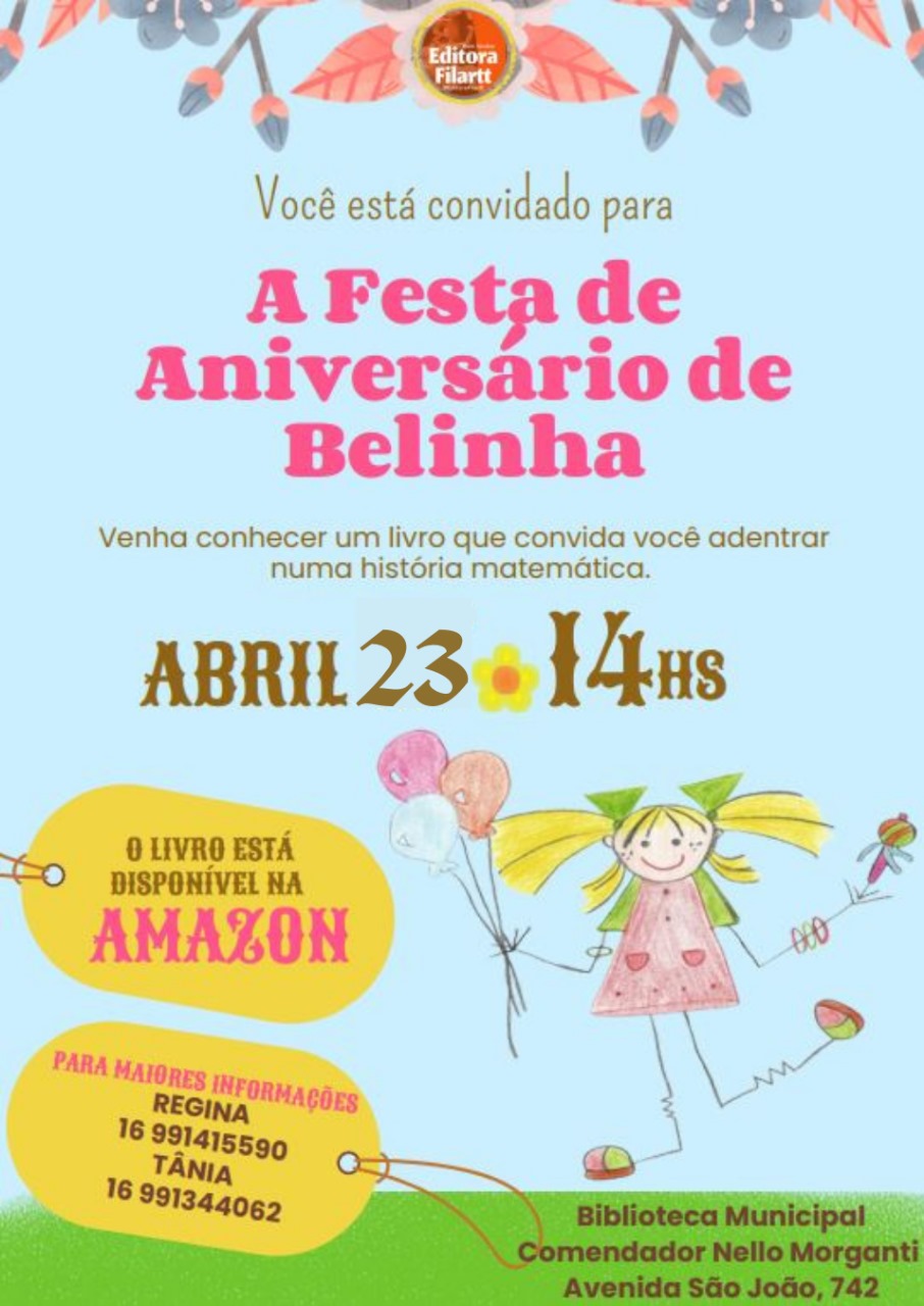 Professoras de Ibaté lançam livro infantil na Biblioteca Municipal