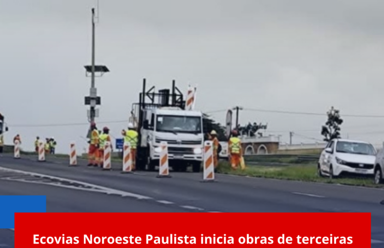 Ecovias Noroeste Paulista inicia obras de terceiras faixas na SP-310 em São Carlos