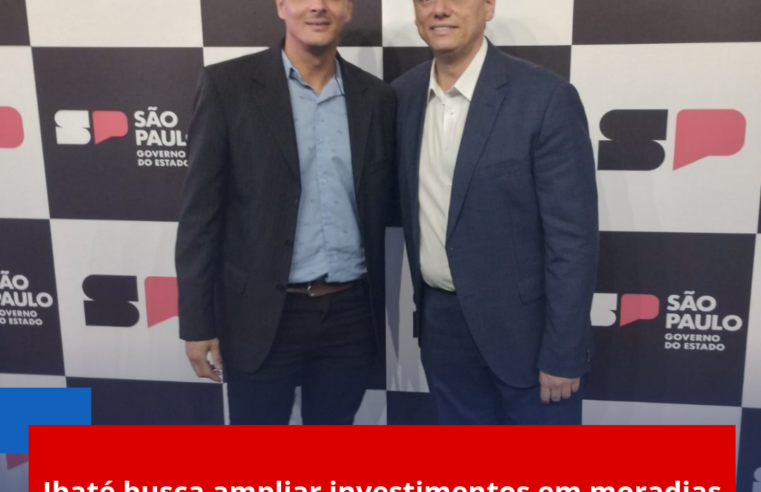 Ibaté busca ampliar investimentos em moradias com apoio do Governo do Estado