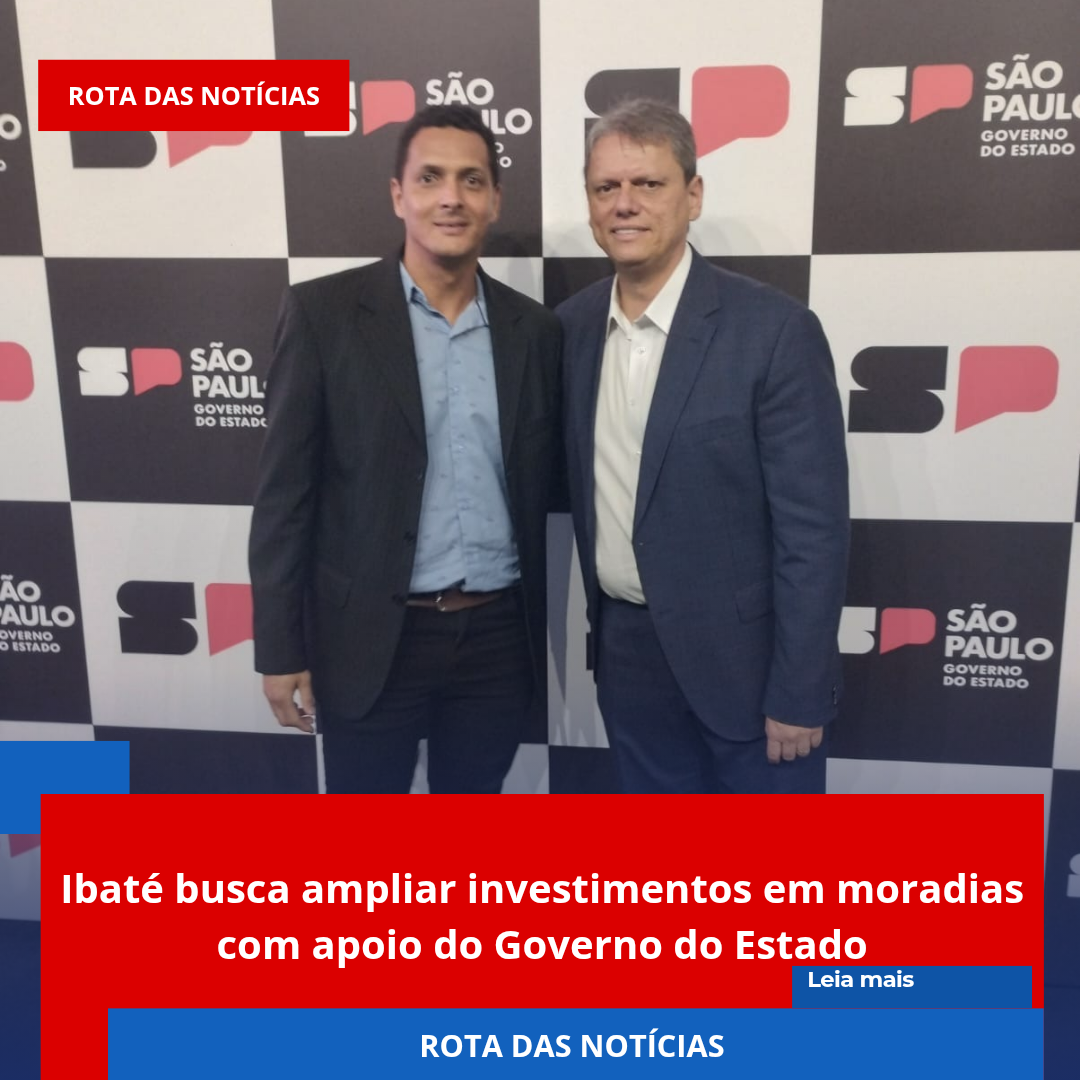 Ibaté busca ampliar investimentos em moradias com apoio do Governo do Estado
