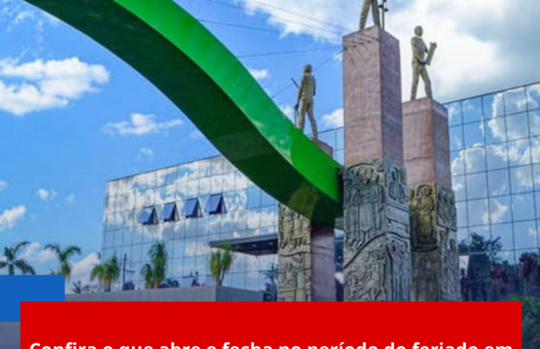 Confira o que abre e fecha no período do feriado em Ibaté
