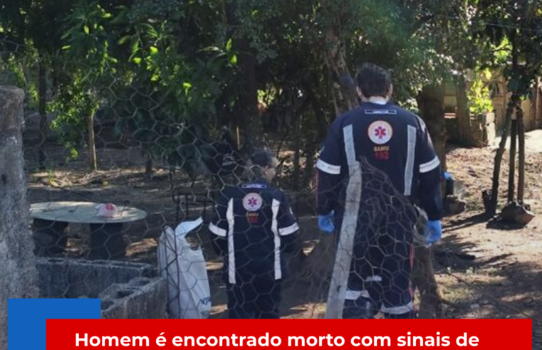 Homem é encontrado morto com sinais de violência na região do Jardim Zavaglia