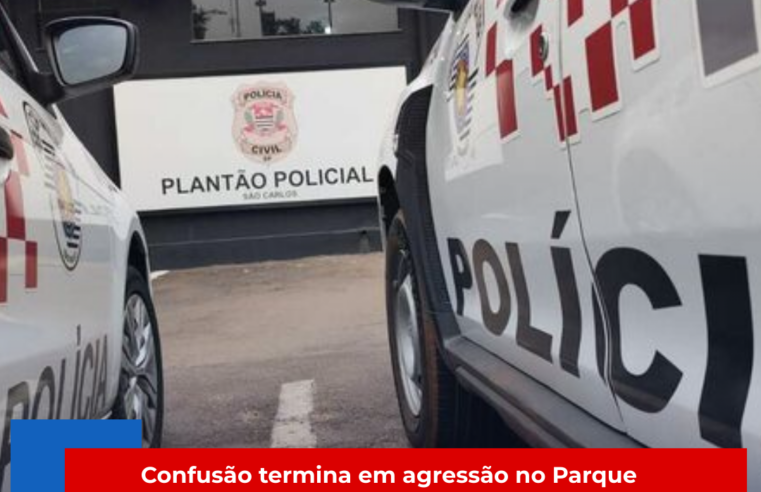 Confusão termina em agressão no Parque Douradinho: mulher e filho agridem pessoa por engano