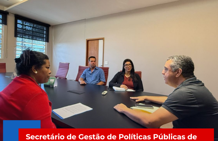 Secretário de Gestão de Políticas Públicas de Ibaté se reúne com professores da FATEC