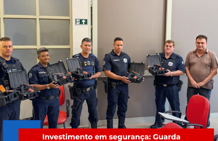 Investimento em segurança: Guarda Municipal de Ibaté recebe Sparks