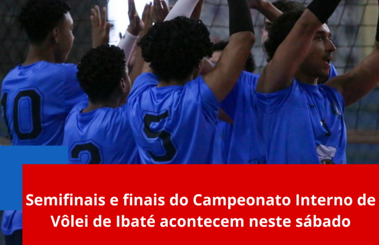 Semifinais e finais do Campeonato Interno de Vôlei de Ibaté acontecem neste sábado