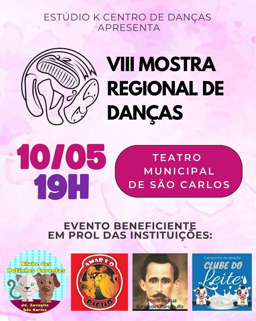 Se liga nesse evento maravilhoso que vai acontecer dia 10/05 às 19h no Teatro Municipal de São Carlos incrível né? 🎭✨