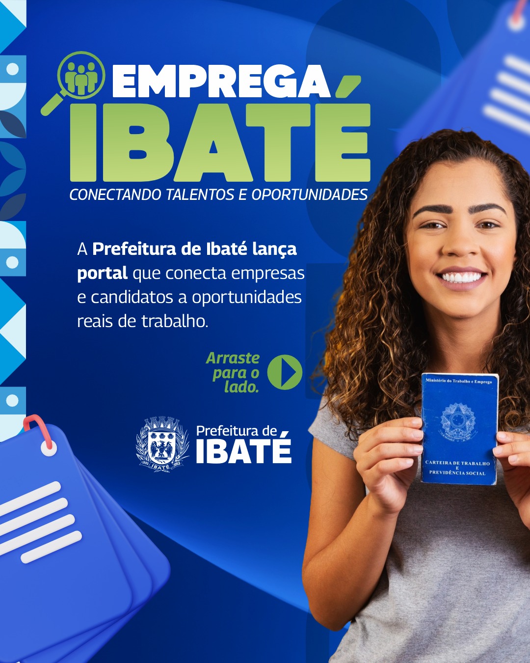 Prefeitura de Ibaté cria balcão de empregos para conectar empresas e trabalhadores