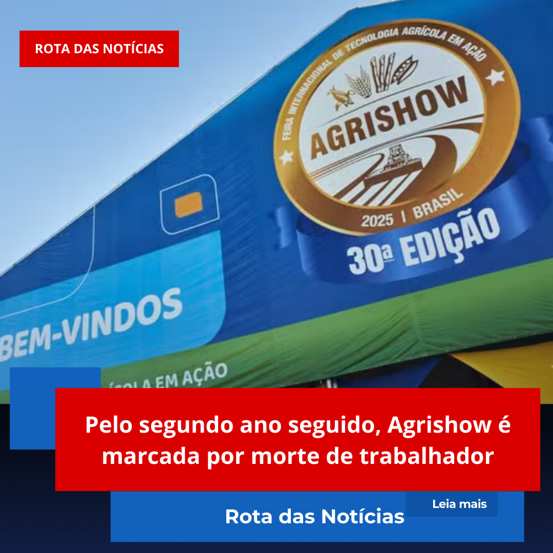 Pelo segundo ano seguido, Agrishow é marcada por morte de trabalhador