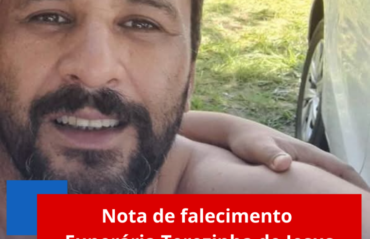 Nota de falecimentoFunerária Terezinha de Jesus