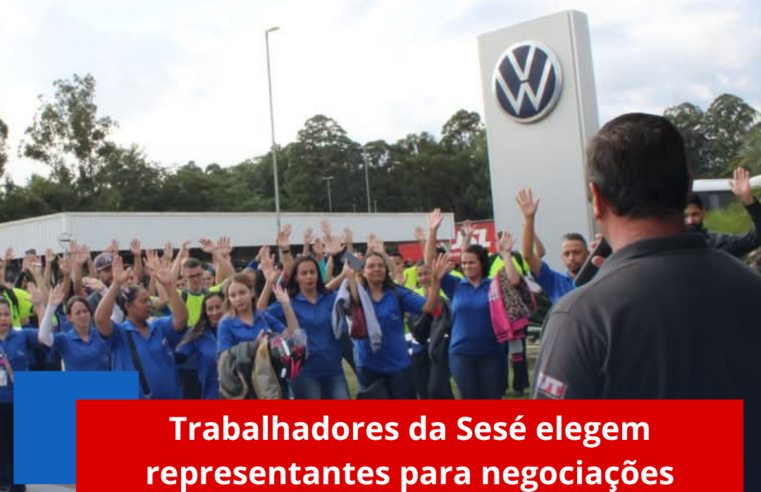 Trabalhadores da Sesé elegem representantes para negociações coletivas