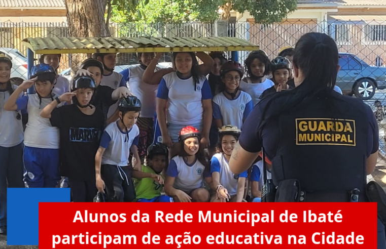 Alunos da Rede Municipal de Ibaté participam de ação educativa na Cidade Mirim de Araraquara