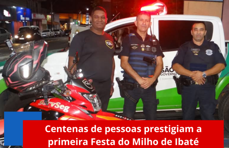 Centenas de pessoas prestigiam a primeira Festa do Milho de Ibaté
