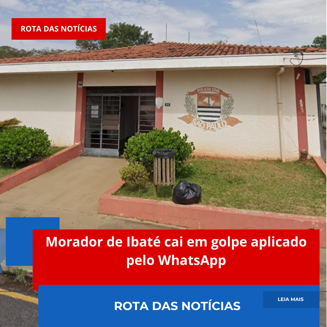 Morador de Ibaté cai em golpe aplicado pelo WhatsApp