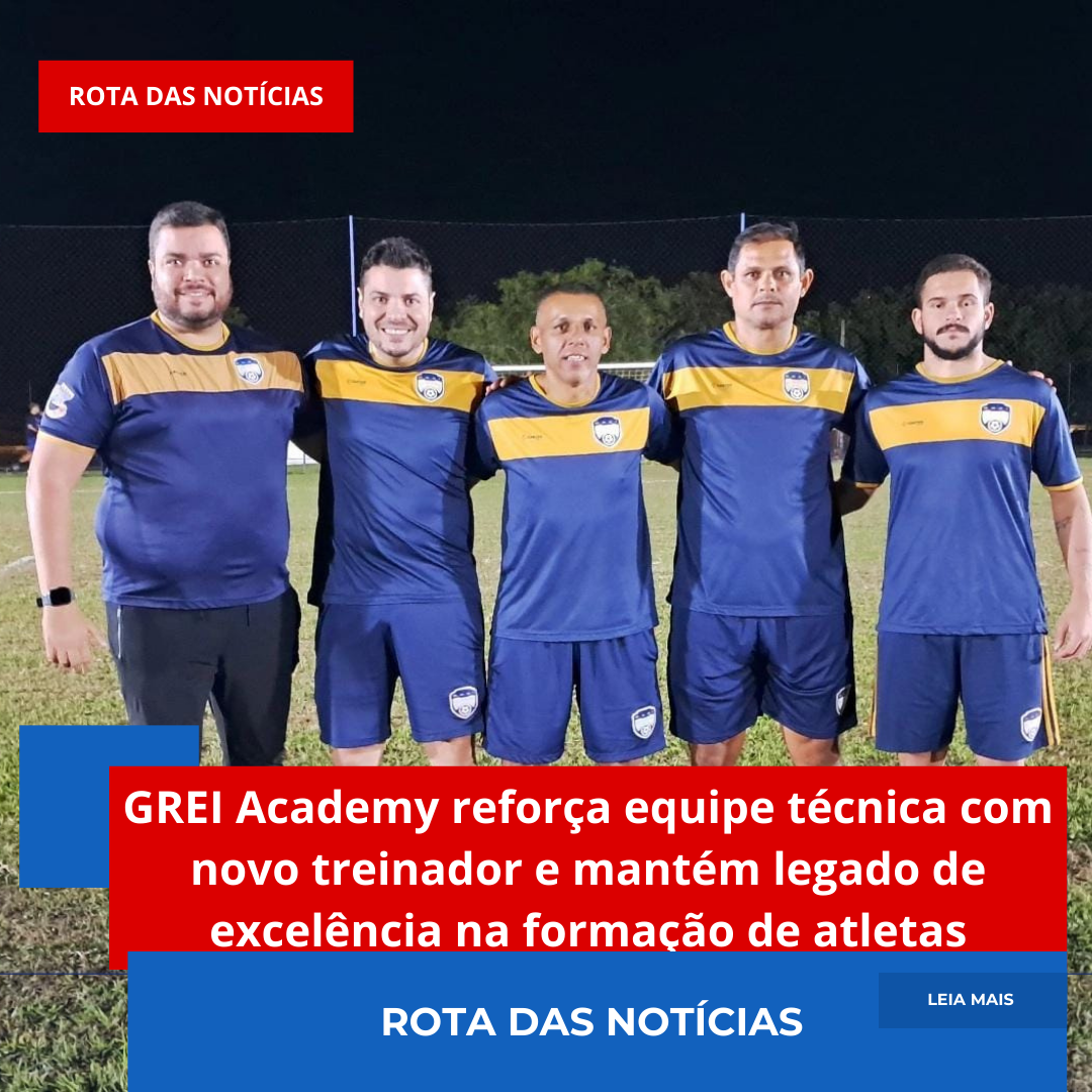 GREI Academy reforça equipe técnica com novo treinador e mantém legado de excelência na formação de atletas