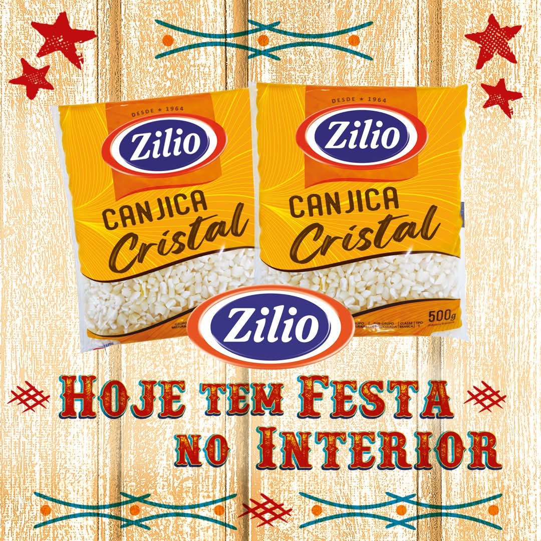 🎊 Clima de festa junina no ar? Então tem que ter Canjica Zílio,no Supermercados Ruscito ! 🌽🔥