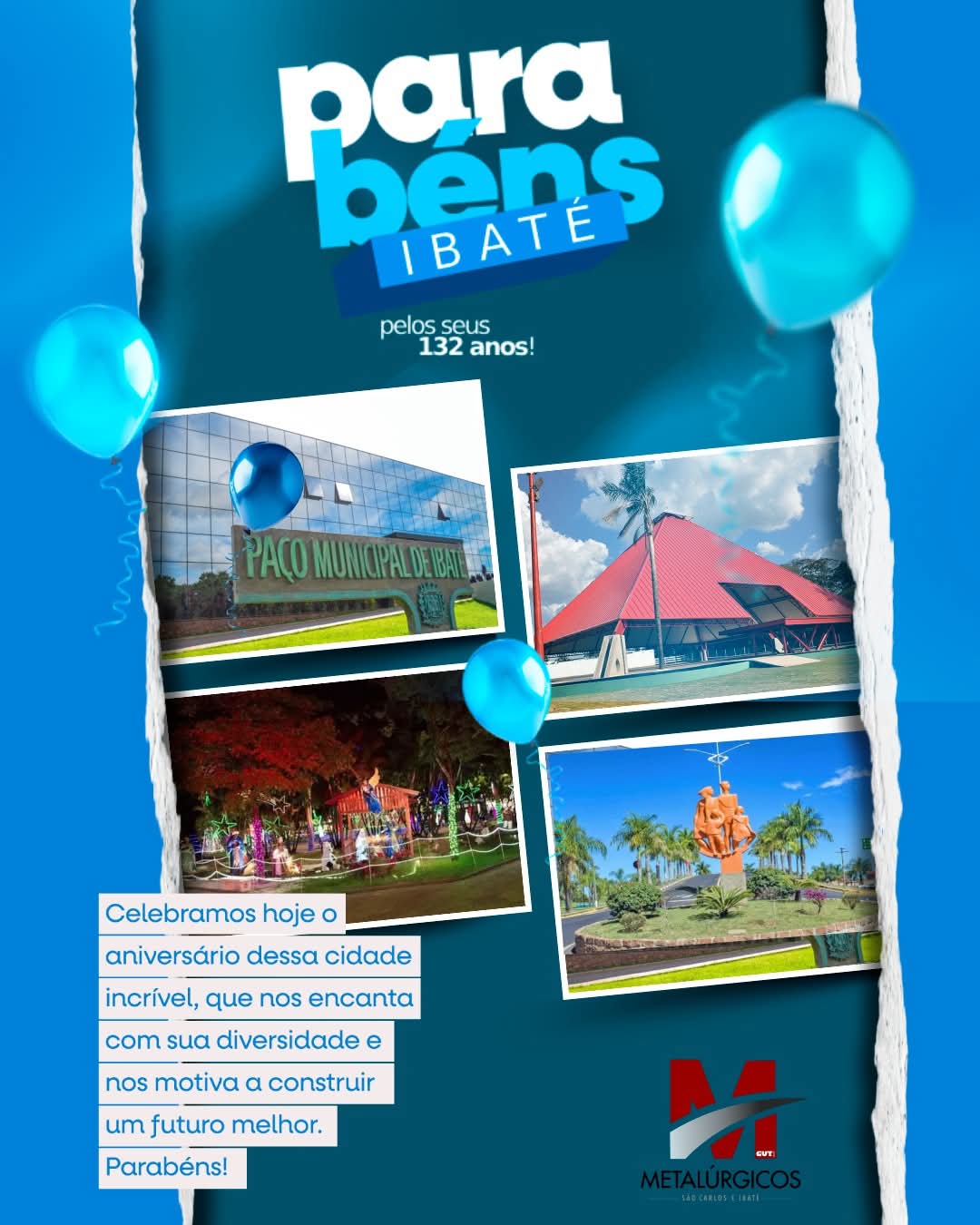 🎉 Parabéns, Ibaté! 🎉