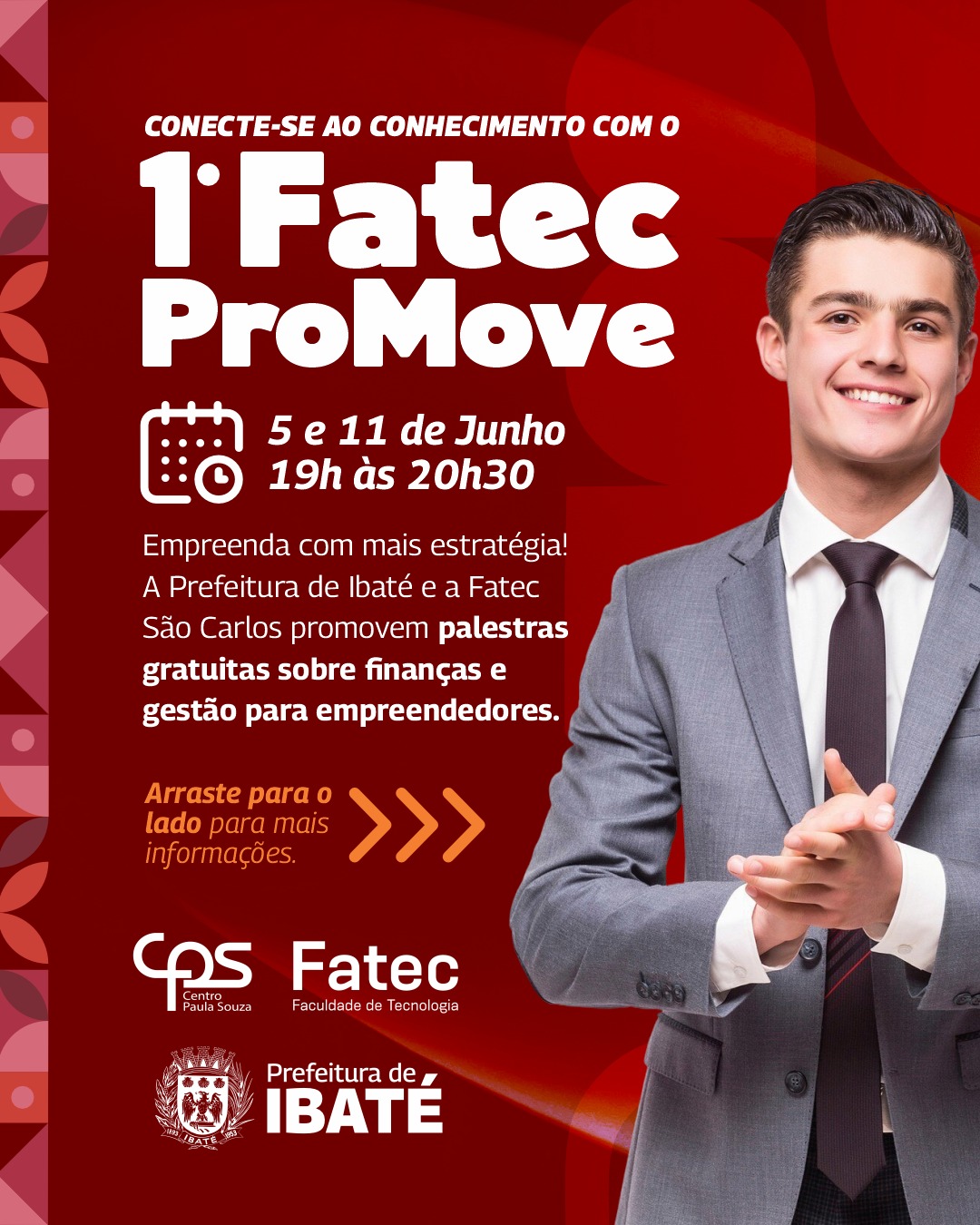 Ibaté recebe o “I Fatec ProMove” nos dias 5 e 11 de junho