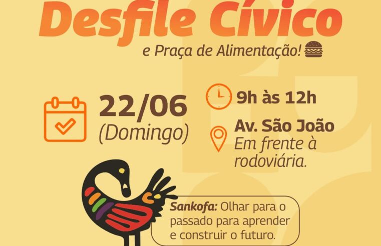 Desfile Cívico em comemoração aos 132 anos de Ibaté acontece neste domingo em frente à rodoviária