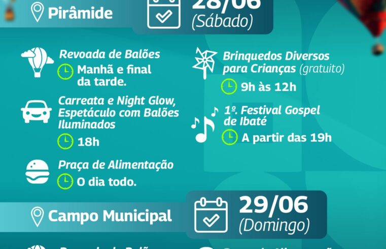 Night Glow e Festival Gospel prometem uma noite de sábado mais que especial em Ibaté