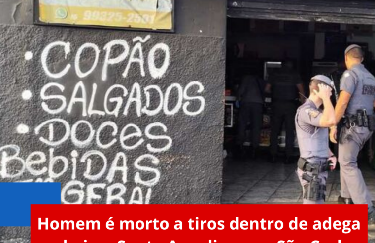 Homem é morto a tiros dentro de adega no bairro Santa Angelina, em São Carlos