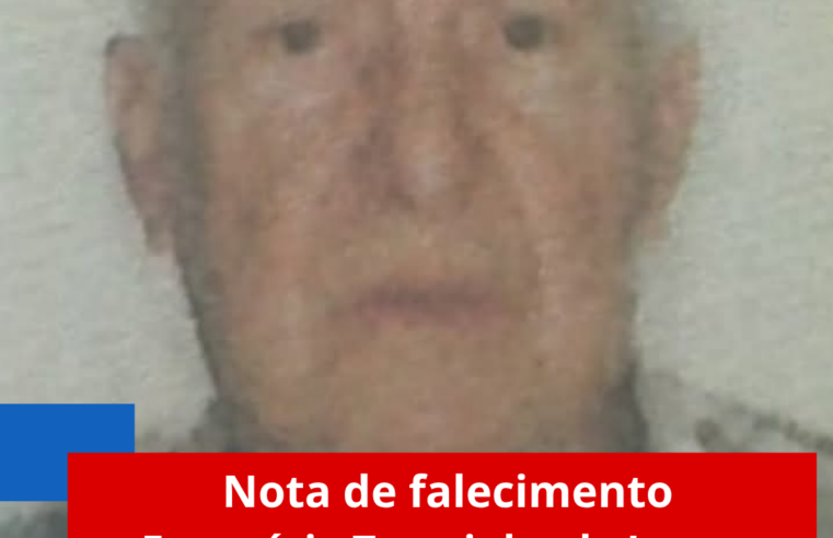 Nota de falecimento Funerária Terezinha de Jesus