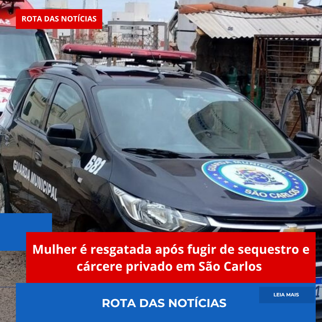 Mulher vítima de sequestro é resgatada em São Carlos após fugir do cativeiro
