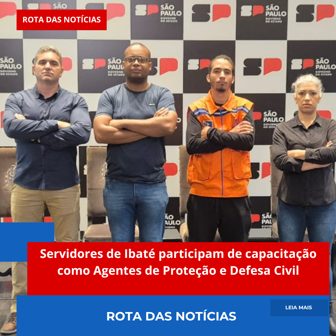 Servidores de Ibaté participam de capacitação como Agentes de Proteção e Defesa Civil