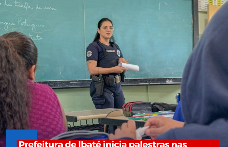 Prefeitura de Ibaté inicia palestras nas escolas sobre o combate ao cerol em linha de pipa no período de férias