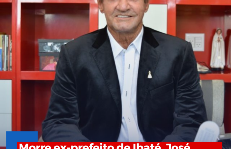 Ex-prefeito de Ibaté, José Parella, faleceu neste sábado