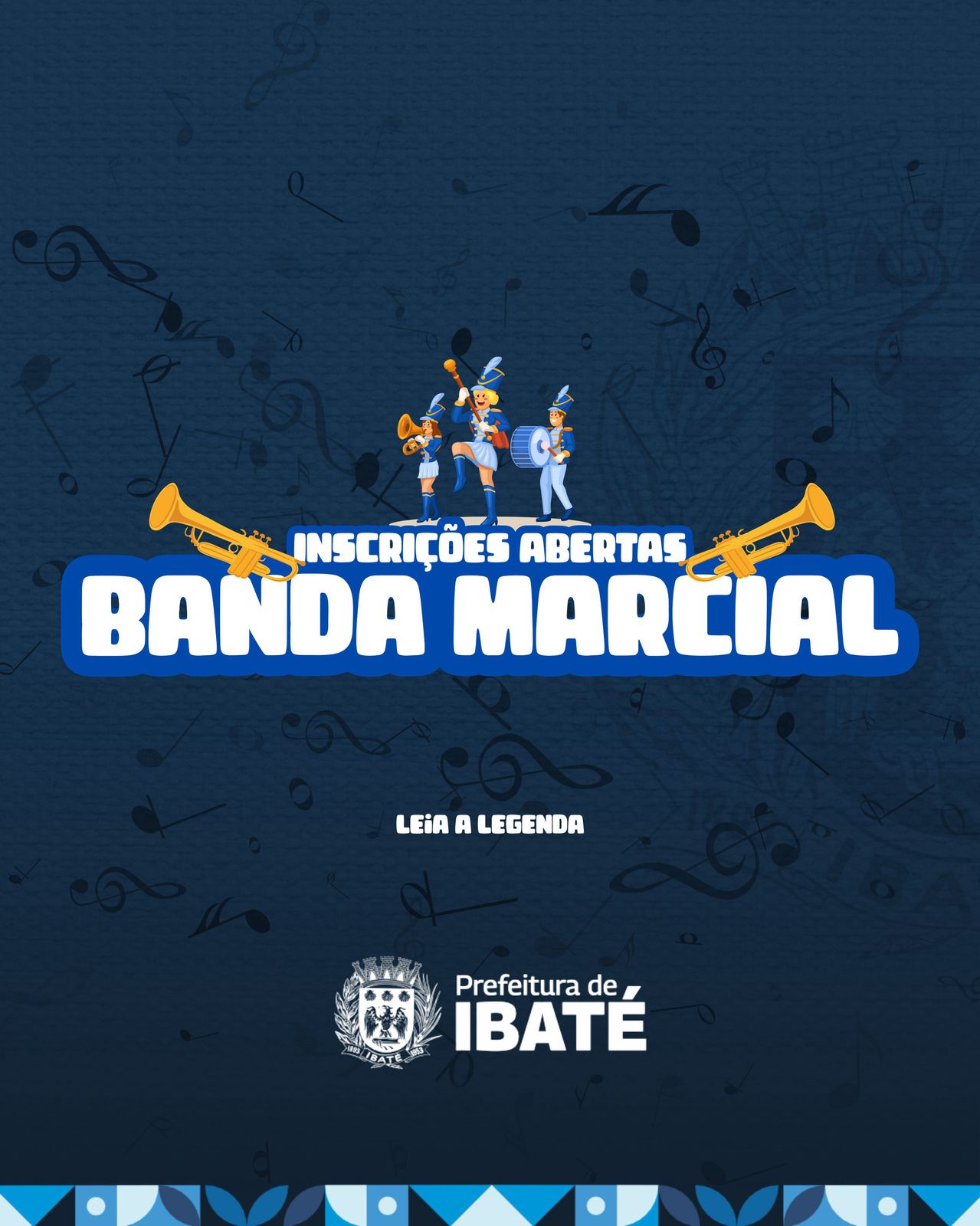 📯 Prefeitura de Ibaté abre inscrições para a Banda Marcial