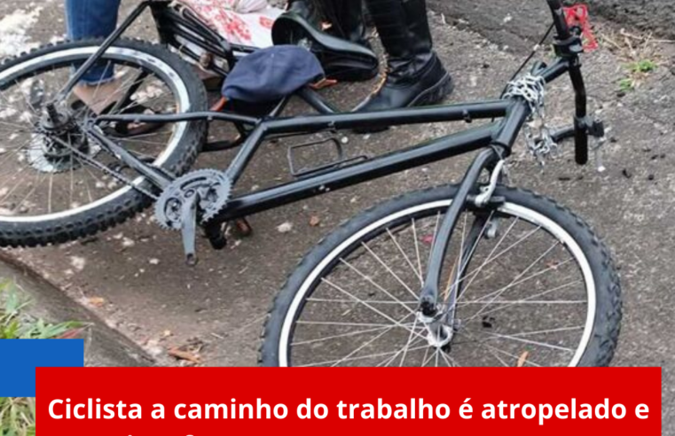 🚨 Ciclista a caminho do trabalho é atropelado e motorista foge sem prestar socorro na SP-318 🚨